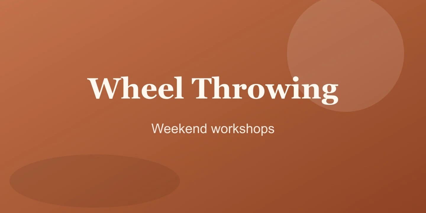 Wheel Throwing Workshop for Beginners | Slide 1
